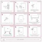 Ariston Pro1 Eco Slim   Thermos elettrico, 30 litri, a basso consumo verticale, scaldabagno elettrico, con funzione ECO 37,3 x 35,3 x 63,1 cm, prodotto per l'installazione in Spagna : Amazon.it: Fai da te