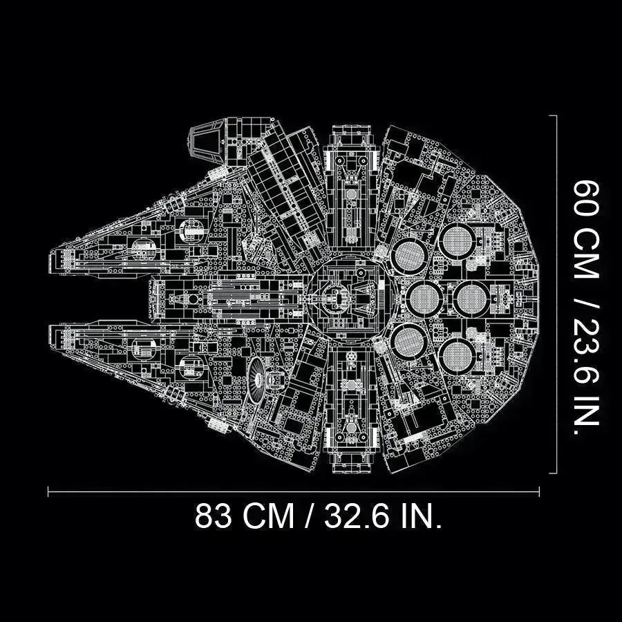 LEGO Star Wars Millennium Falcon 75192 - Modellone da Collezione