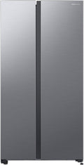 Samsung Frigorifero Side by Side Samsung Air Space AI RS62DG5003S9/EF, Wifi, All Around Cooling, SpaceMax, Ice Maker, 655 L, LxAxP: 91,2 x 178 x 71,6 cm, Metal Inox
