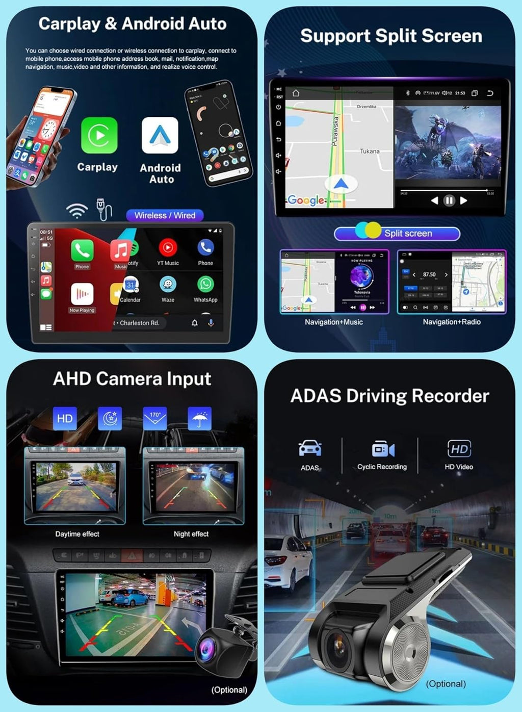 Android 15 Car Radio 2 Din for Lancia Ypsilon 2012-2020 6.2 Inch Touch Screen Car Radio with Steering Wheel Controls Wireless CarPlay Rear Camera GPS Navigation Bluetooth (A1 1G+32G)