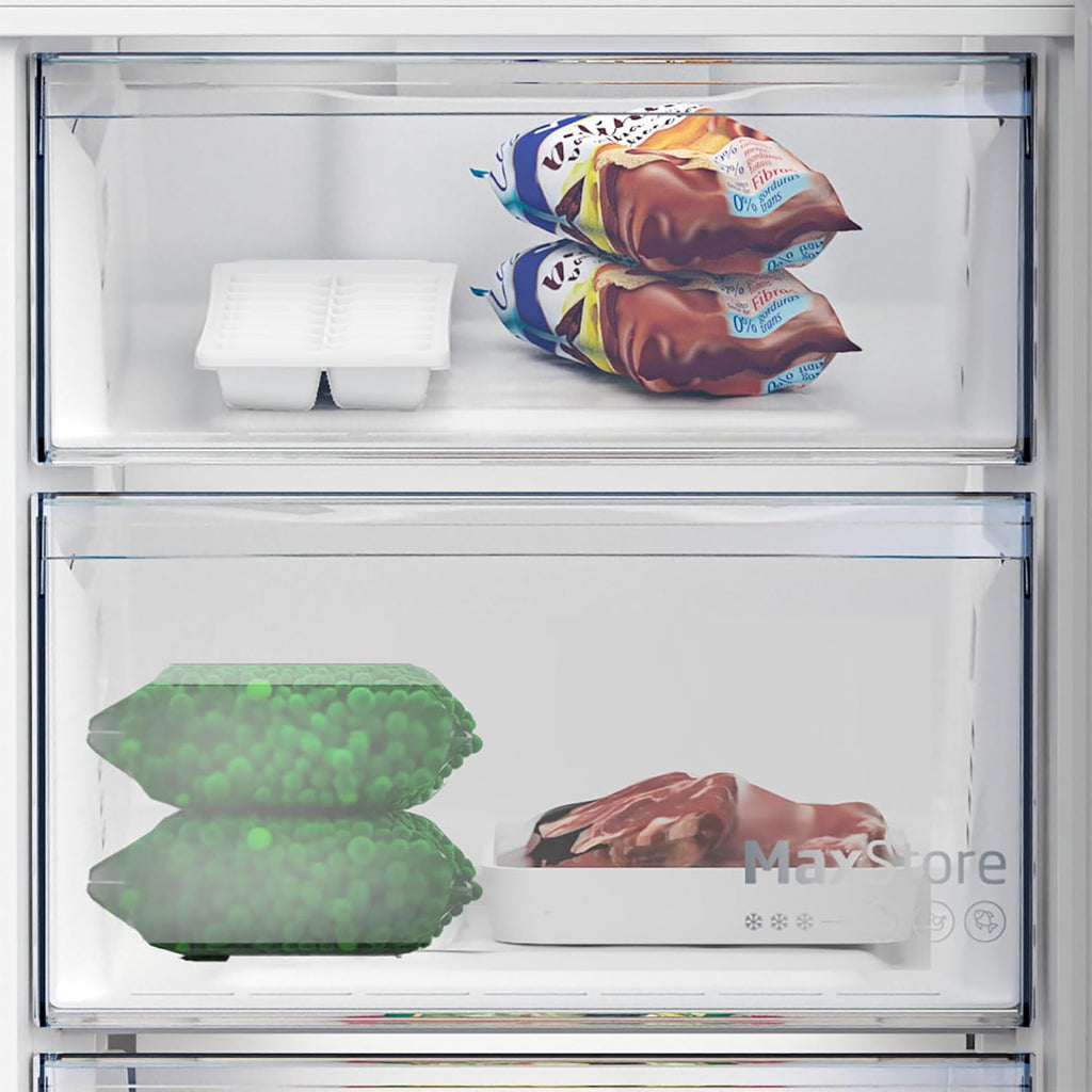 Beko B5XRCNA366 - Frigorifero combinato, 366 Litri, No Frost, Inox, Classe energetica C