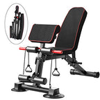 Panca per pesi regolabile, panca multiuso per allenamento di tutto il corpo, panca pieghevole per esercizi di inclinazione/inclinazione/declino, panca multiuso per palestra domestica (DZ) : Amazon.it: Sport e tempo libero