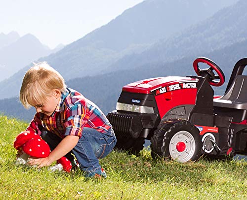 Peg Perego Maxi Diesel Tractor   Trattore a Pedali per Bambini dai 2 Anni con Rimorchio Rimovibile, Sedile Regolabile e Clacson : Giochi e giocattoli