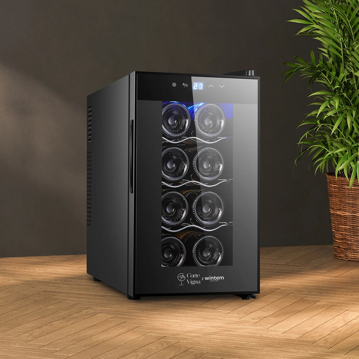 Cantinetta Vino Frigo Per 8 Bottiglie Di Vino 25L