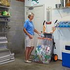 Worx WG050 Carriola Multifunzione a Due Ruote, Porta Sacchi, Porta Fusti, Trasporto Sassi, Trasporto Vasi, Capacità di Carico Max 136kg : Amazon.it: Casa e cucina