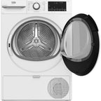 Asciugatrice a Pompa di Calore Beko BMT481WI – 8 Kg, Classe A+++, Motore ProSmart™ Inverter, Bianco (84,6x59,8x60,7 cm)